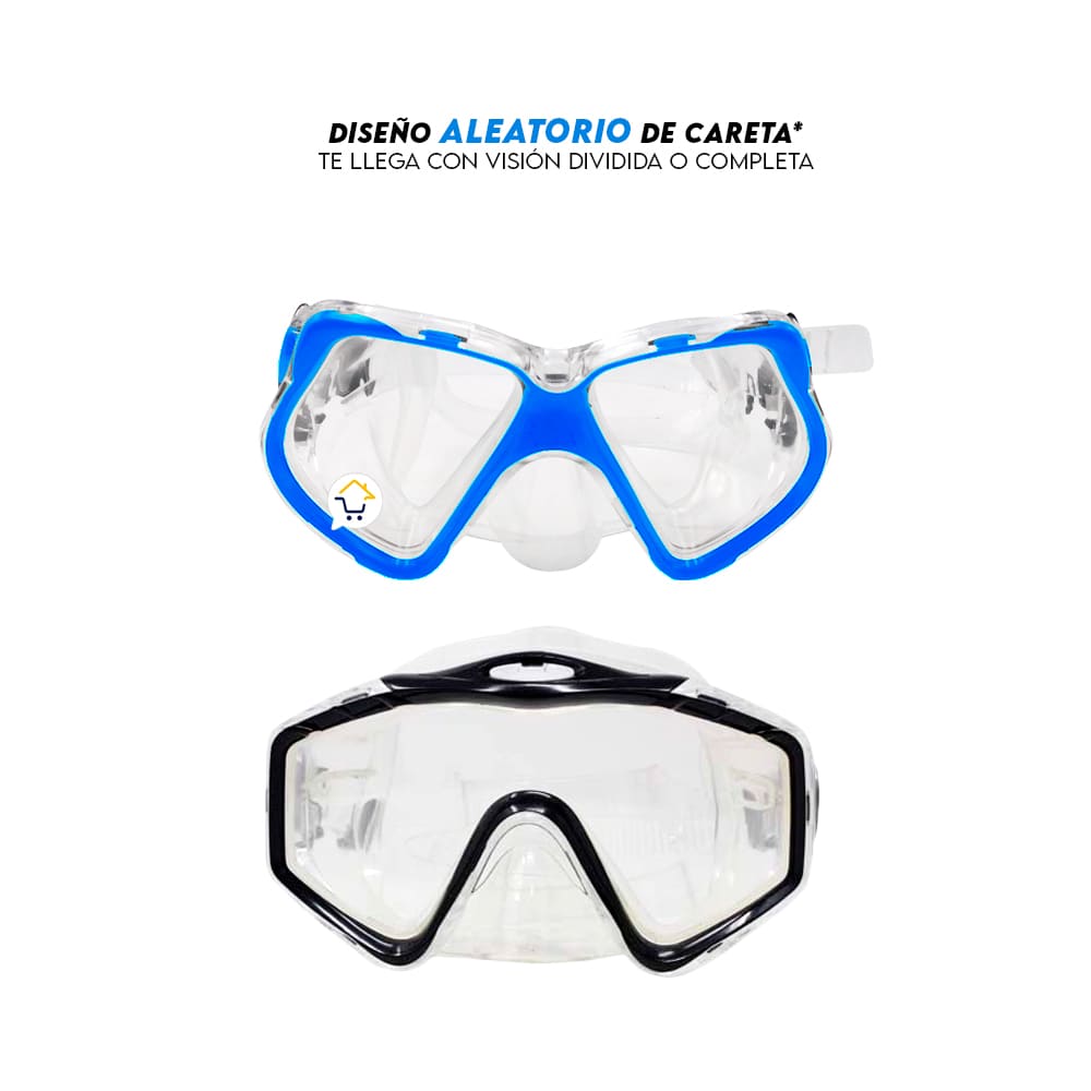 Kit Careta + Snorkel Buceo NSP1900