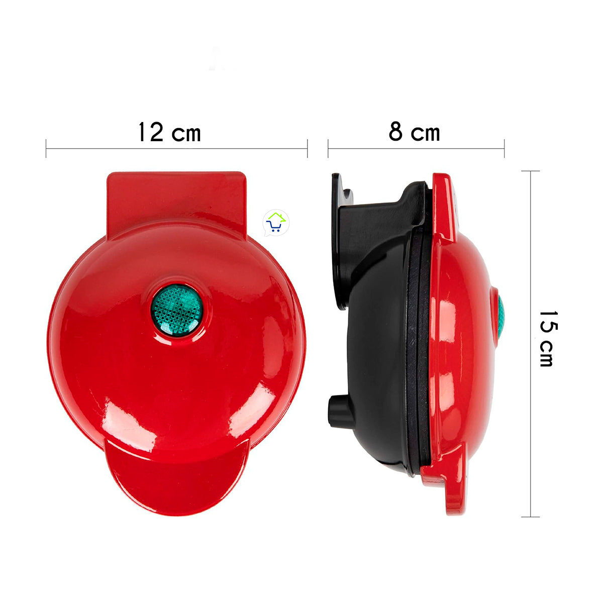 Mini Waflera Antiadherente WQ-603B