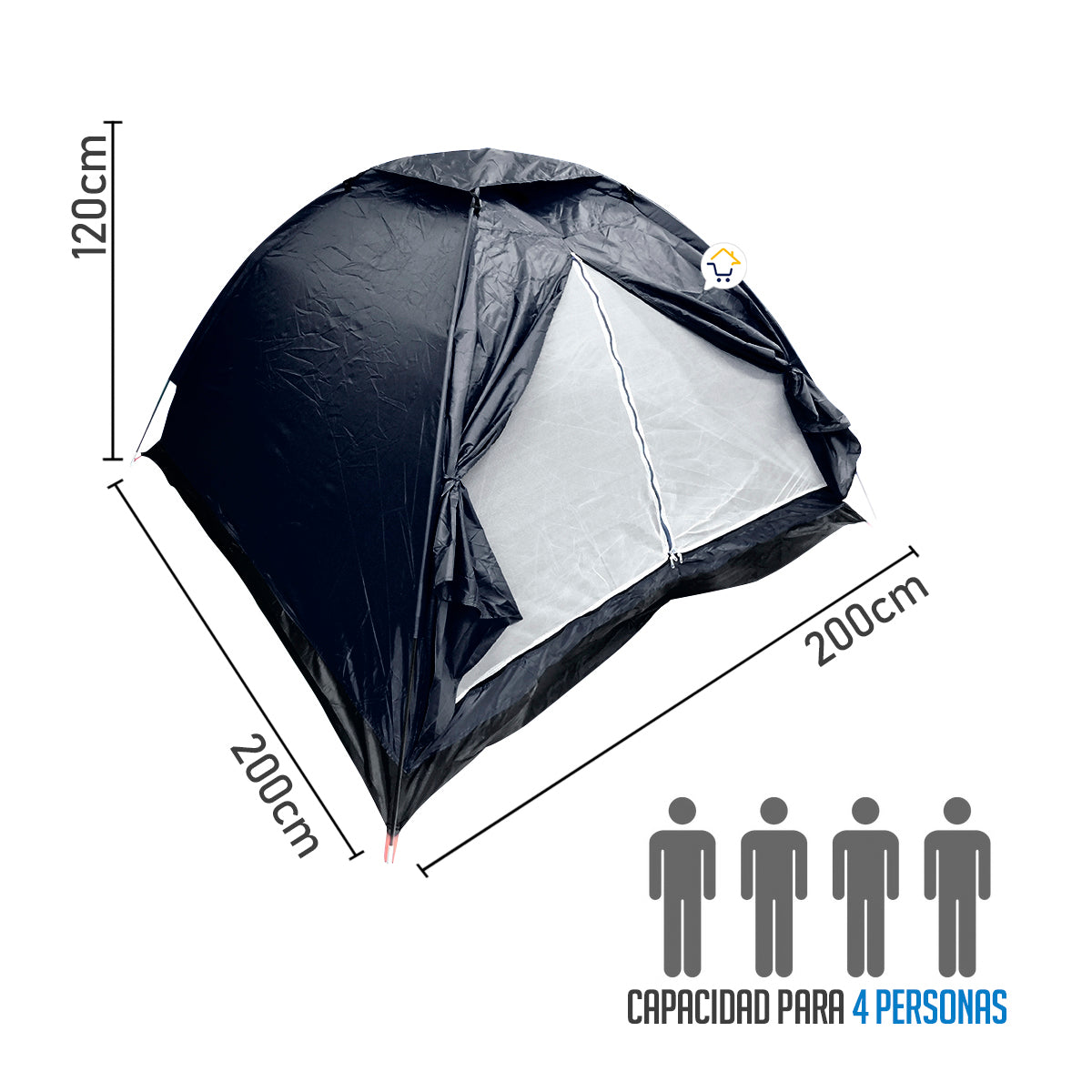Carpa Camping 4 Personas NOA1145