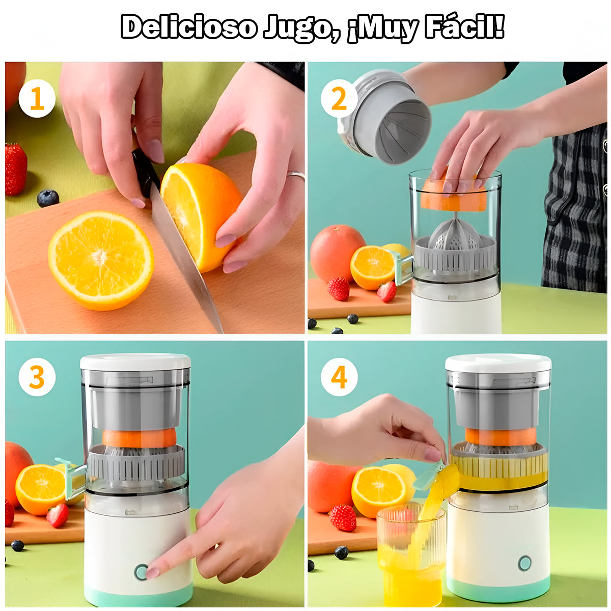 Exprimidor Eléctrico De Fruta YZJ-001