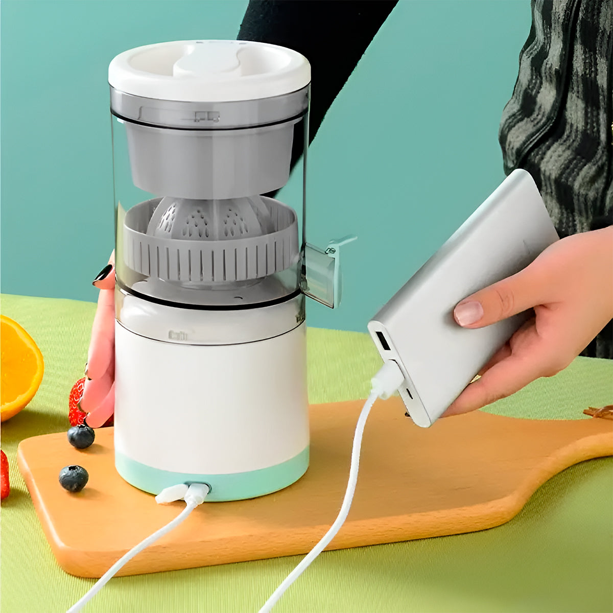 Exprimidor Eléctrico De Fruta YZJ-001