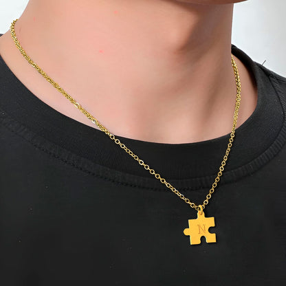 Cadena Con Dije Baño De Oro Collar CBF02