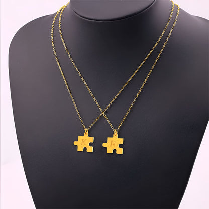 Cadena Con Dije Baño De Oro Collar CBF02