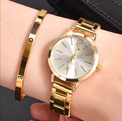 Combo 4 en 1 reloj pulsera medalla y gaf