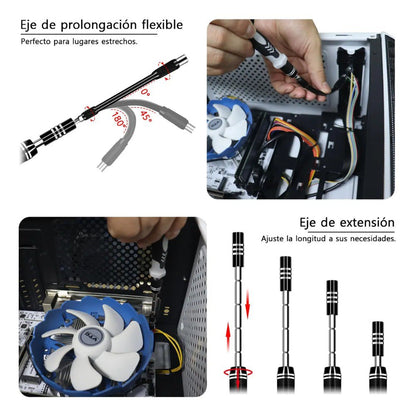 Kit De Destornillador 115 en 1 Hrm07