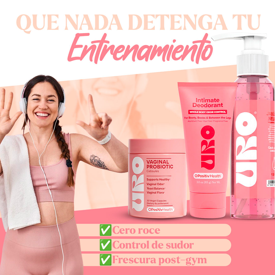 COMBO KIT UROPROBIOTICO+ DESODORANTE+JAB