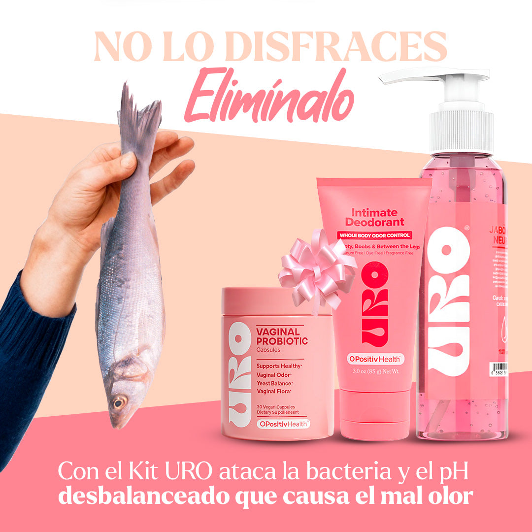 COMBO KIT UROPROBIOTICO+ DESODORANTE+JAB