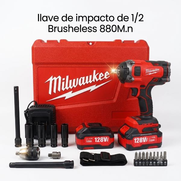 LLAVE IMPACTO D MEDIA  BRUSHELESS 840M.n
